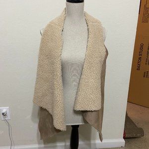 Faux Sheepskin Vest